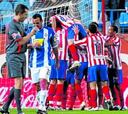 Un Kun colosal da aire al Atleti