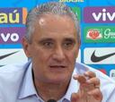 Tite explica ante la prensa por qué Rodrygo es titular con el Real Madrid y no con Brasil