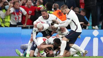 Resumen y goles de Inglaterra vs. Italia de semifinales de la Eurocopa 2020