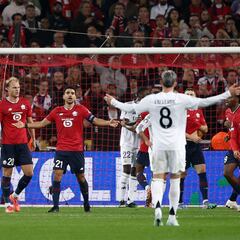 Aprobados y suspensos del Madrid en el desastre en Lille