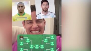 James elige a Messi por encima de Pelé y Ronaldo