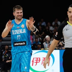 Doncic: “La pierna no está bien”