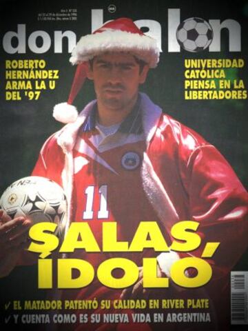 Los deportistas en las históricas portadas de navidad