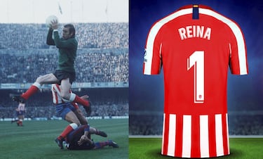 Jugó en el Atlético desde 1973 a 1980. 213 encuentros de rojiblanco. Fue el portero de un gran Atlético que luchó por todo. Su lunar fue no ganar la Copa de Europa ante el Bayern. Sobrio y seguro, ganó una Liga, una Copa y una Intercontinental.