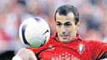 Puñal, capitán osasunista.