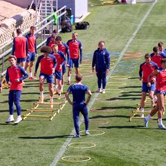 Simeone introduce cambios: Llorente carrilero y Witsel, al centro de la zaga