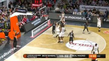 ¿Y el límite dónde está? Doncic mete la canasta imposible...