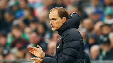 Soccer Football - Ligue 1 - AS Saint-Etienne v Paris St Germain - Stade Geoffroy-Guichard, Saint-Etienne, France - December 15, 2019  Paris St Germain coach Thomas Tuchel   REUTERS/Emmanuel Foudrot