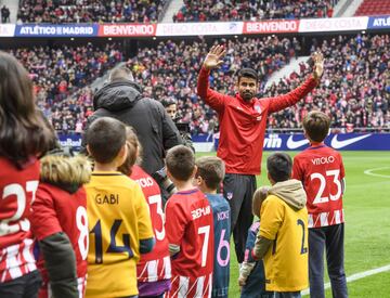 Multitudinaria presentación de Diego Costa y Vitolo