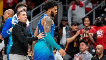 After accidentally hitting a young girl with his mouthguard following his ejection from Hornets vs Hawks game, Miles Bridges said he wanted to apologize.