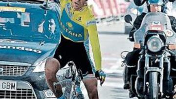 <b>RETO. </b>Contador tendrá a Evans, Leipheimer y Sastre como rivales.