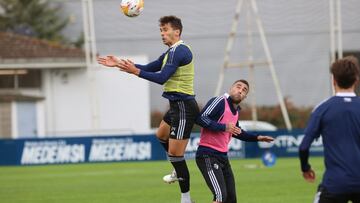 Rober Ibáñez ejercitándose hace unos días