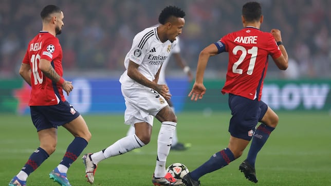 Militao se va con molestias