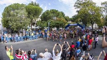 Imagen de la salida del VIII Du Cross de Brunete.