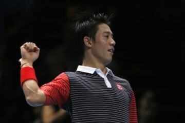 Kei Nishikori venció a Ferrer en una nueva jornada del Masters.