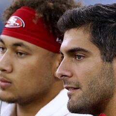 Shanahan: No change in 49ers' QB status after Lance's two TDs in pre-season win