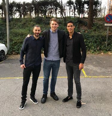 Asensio, Theo y Ceballos, noche juntos de concierto