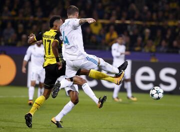 1-2. Aubameyamg marcó el primer gol.