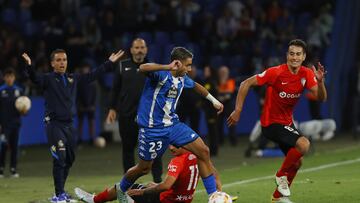 El canterano Yeremay apunta su primera titularidad con el Deportivo.