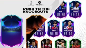 Road to the Knockouts (RTTK) de FIFA 22 FUT: qué son, jugadores y cómo mejorarlas