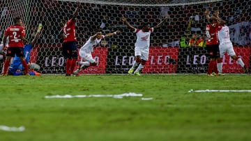 Final de Liga entre Independiente Medellín e Independiente Santa Fe en 2014.