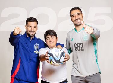 Alex Baena, Nacho Martín Hernández y Sergio Asenjo.