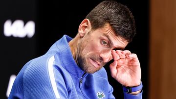 Novak Djokovic did not take his first loss at Melbourne Park since 2018 well, with a defeat to Jannik Sinner in the semifinals of the Australian Open.