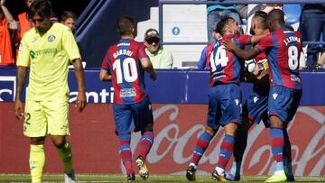 Lerma coge ritmo en el empate de Levante ante Getafe