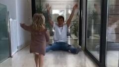 Ya está lista para Turín: la hija de Griezmann de 3 años, cantando el himno del Atleti