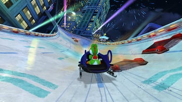 Captura de pantalla - Mario &amp; Sonic en los Juegos Olímpicos de Invierno - Sochi 2014 (WiiU)