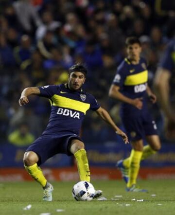 Sebastián Pérez fue titular y jugó todo el partido con Boca Juniors en la goleada sobre Quilmes en juego de la cuarta fecha de la Liga de Argentina.