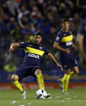 Sebastián Pérez fue titular y jugó todo el partido con Boca Juniors en la goleada sobre Quilmes en juego de la cuarta fecha de la Liga de Argentina.