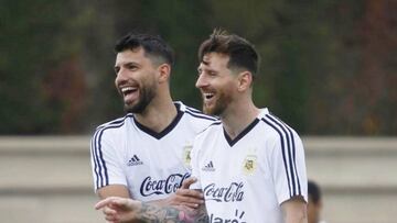 Agüero: "Sería lindo viajar con la Selección"