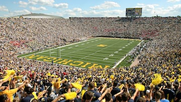 Located in Ann Arbor, Michigan, 'The Big House' has been home to the Wolverines for almost a century.