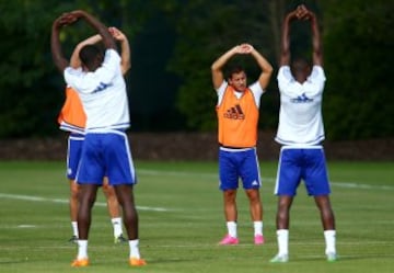 El Chelsea de Falcao y Cuadrado se prepara para la final de la Community Shield