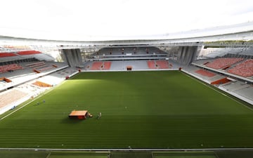 Ekaterimburgo Arena, el peculiar estadio de Rusia 2018