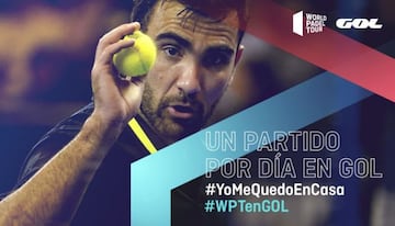 La propuesta de World Padel Tour a través de la cadena 'GOL'.