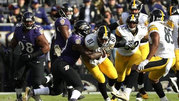 Baltimore Ravens vence sin apuros a los Pittsburgh Steelers