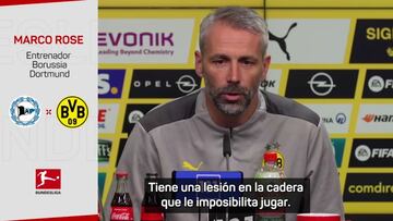 Rose: "Haaland estará fuera algunas semanas"