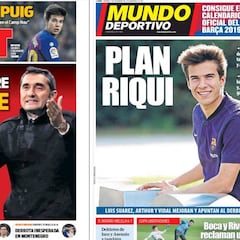 Los fichajes de Valverde: un central y Riqui Puig