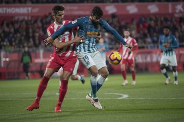 Durante tramos del partido al delantero del Atlético de Madrid se le ha visto incómodo. Todavía no está la 100% tras su lesión. 