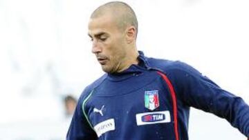 <b>MUNDIAL.</b> Cannavaro está concentrado con Italia para disputar el Mundial de Sudáfrica.