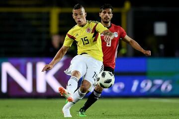 La Selección Colombia enfrentó a Egipto en el estadio Atleti Azurri d'Italia, cancha del Atalanta de Bérgamo, en partido preparatorio de cara al Mundial de Rusia 2018, en el que la 'tricolor' debutará el 19 de junio frente a Japón en Saransk.