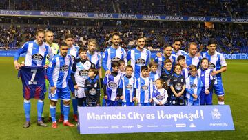 El primer once de Seedorf ante el Betis, en la foto, se repitió ante el Alavés con la entrada de Guilherme por el lesionado Valverde.