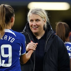 Emma Hayes remains focused on finishing the season with Chelsea