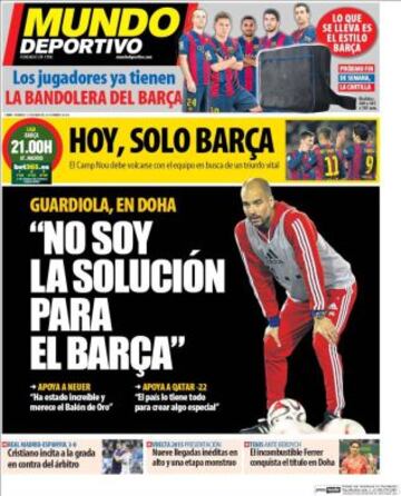 Portadas de la prensa deportiva