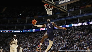 The United States complete their preparations for the Olympic Games against Germany in the USA Basketball Showcase on Monday.
