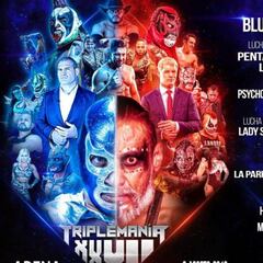 Triplemanía 27, Blue Demon Jr. vence a Dr Wagner Jr.: resumen y resultados
