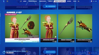 Summer Smith y el Sr. Meeseeks de Rick y Morty llegan a Fortnite como nuevas skins