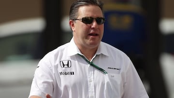 Zak Brown, de McLaren.